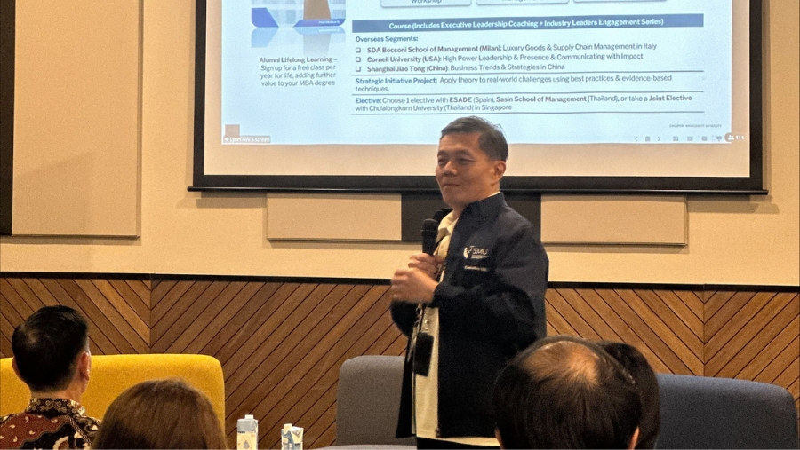 Dr Ang Ser Keng shares details of the SMU EMBA curriculum