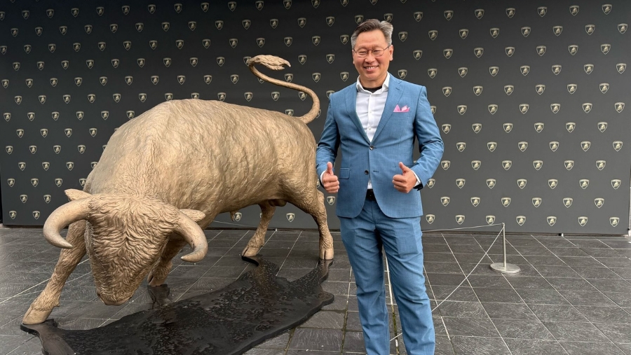 Jackson Wu relished in the experiential learning offered by the segment, including delving deeper into Lamborghini’s history at its museum